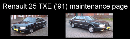 Klik hier voor de Renault 25 Maintenance page
